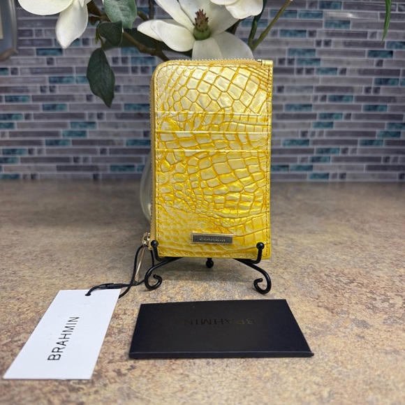 Brahmin Handbags - NWT Brahmin Lennon Lemon Drop wallet
